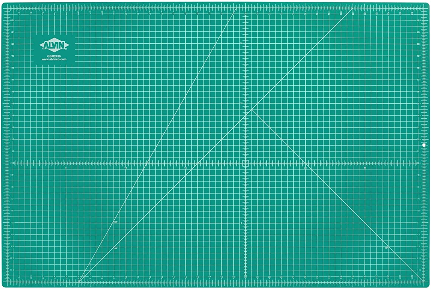 ALVIN 48 x 96 - Series Professional Self-Healing Cutting Mat, Green/Black  Double-Sided (GBM4896) - Paragon Visual